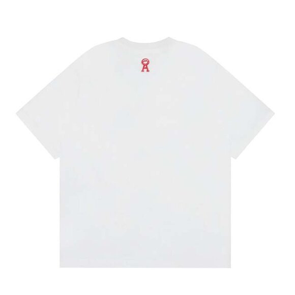 Ami X Nov Limited Love Monkey Pattern White Short Sleeve - Picture 2 of 9